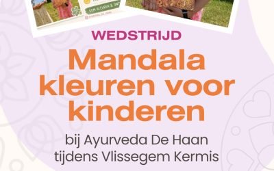 🎨 Mandala kleuren voor kinderen tijdens Vlissegem Kermis!